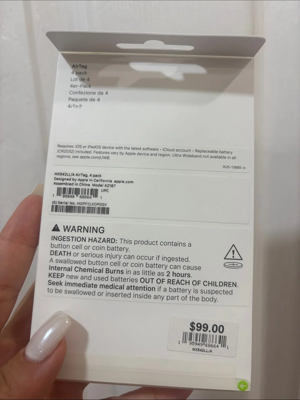 Apple genuine airtag